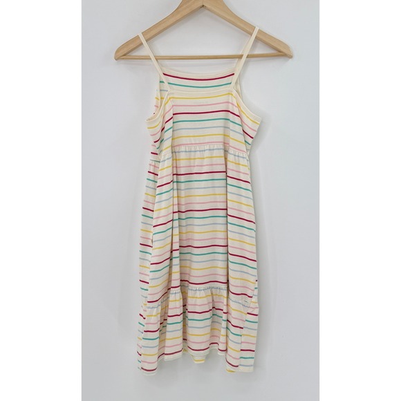 Old Navy Girls XL Striped Sleeveless Dress Casual Summer Kids Pockets - Picture 2 of 14
